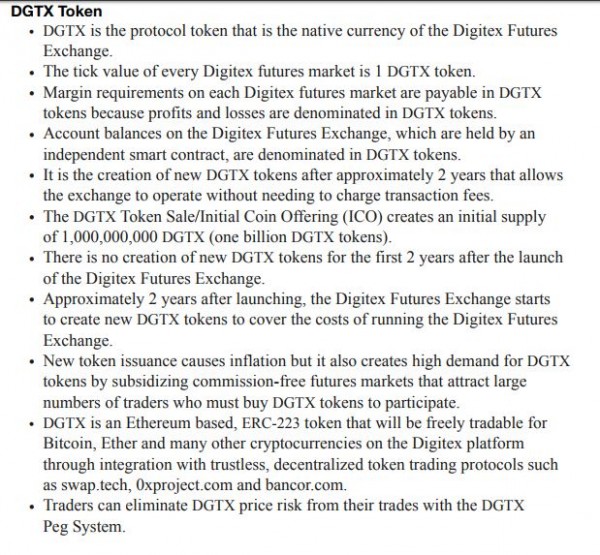 Digitex Whitepaper ICO